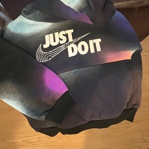 Nike Boys Black pullover Hoodie